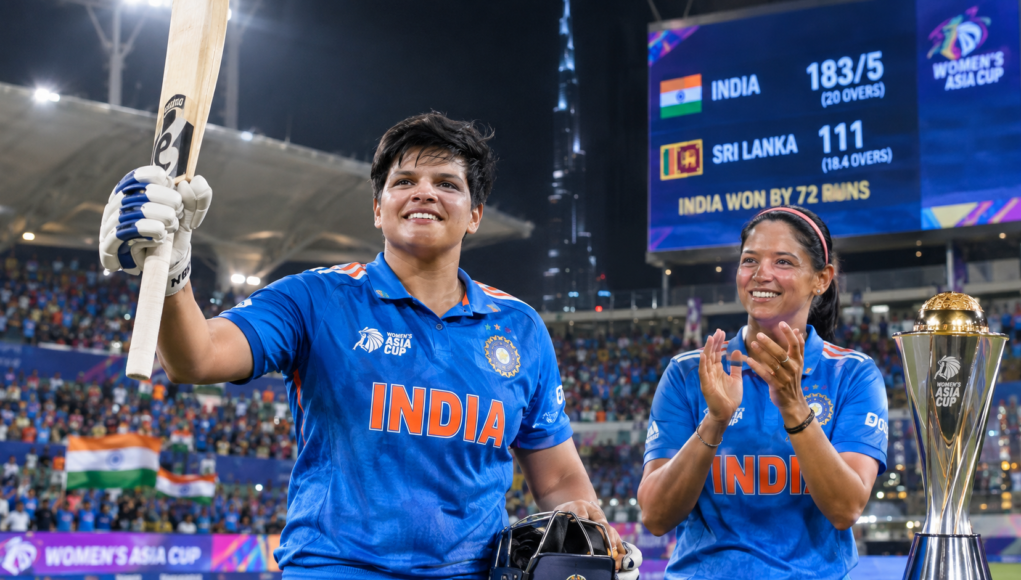 Harmanpreet Kaur Praises Shafali Verma After India’s Asia Cup Triumph