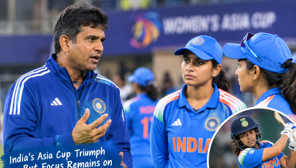 Muzumdar Wants India to Improve Fielding After Asia Cup Triumph