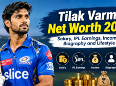 Tilak Varma Net Worth 2026: Salary, IPL Earnings, Income and Financial Details Tilak Varma Net Worth 2026